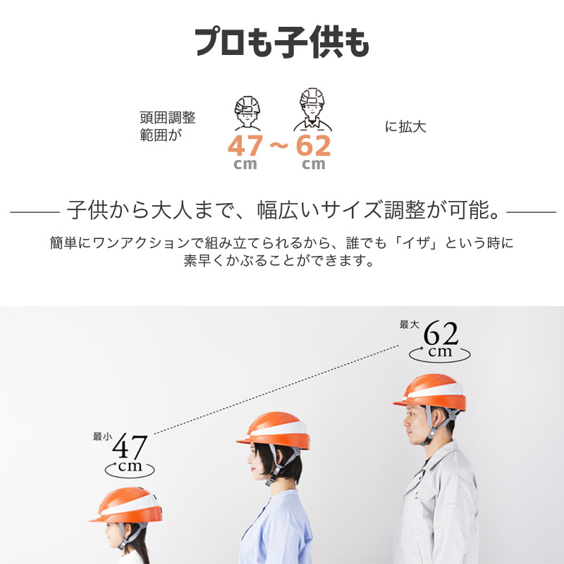 IZANO2 イザノ2 折りたたみ式 ヘルメット 災害対策用 防災 携帯国家検定合格品 – タカラマート